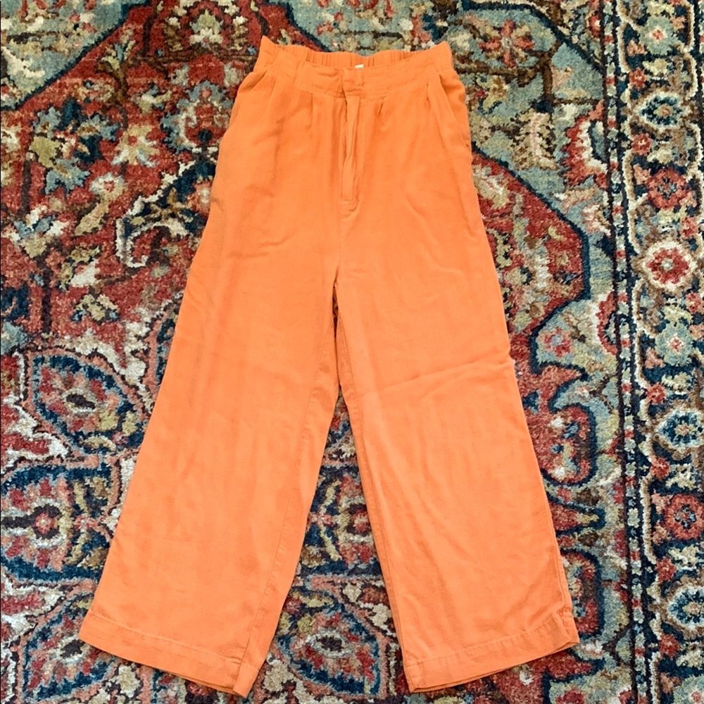 Women’s Orange Casual Pants